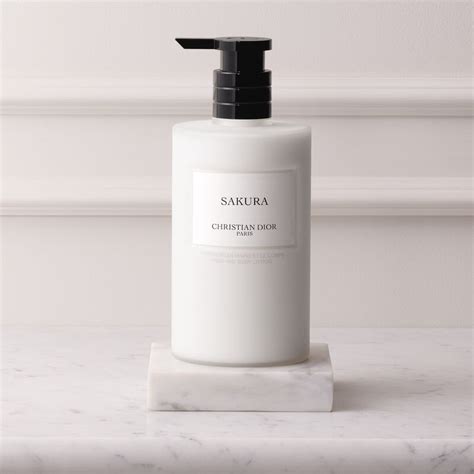 The Sakura Fragrance Hydrating Lotion for the Hands and Body